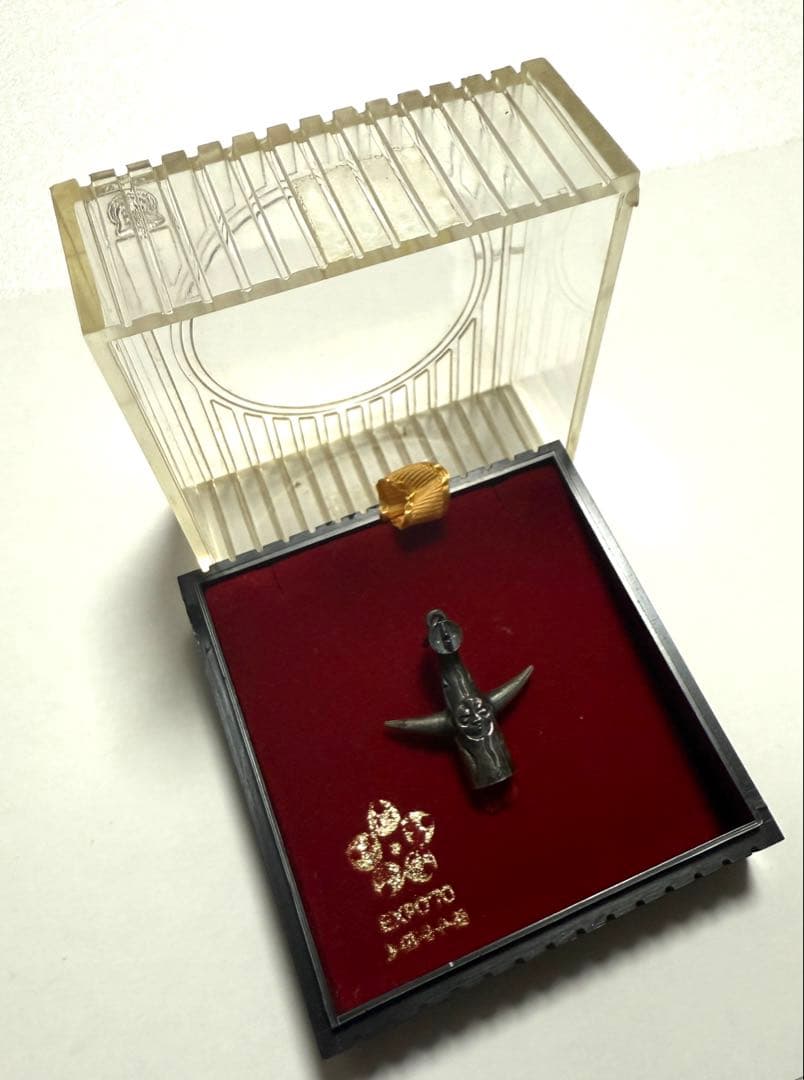 希少 当時品 太陽の塔 ネックレス トップ ミキモト シルバー製