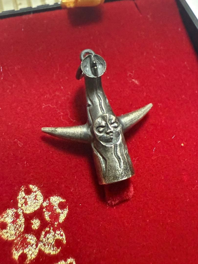 希少 当時品 太陽の塔 ネックレス トップ ミキモト シルバー製