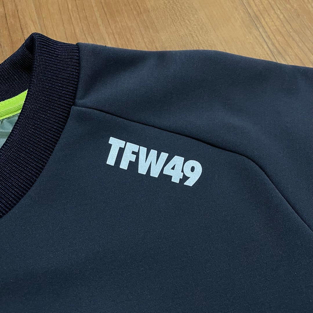 TFW49 プルオーバー　ダークネイビー　M ゴルフ フリース　スウェット