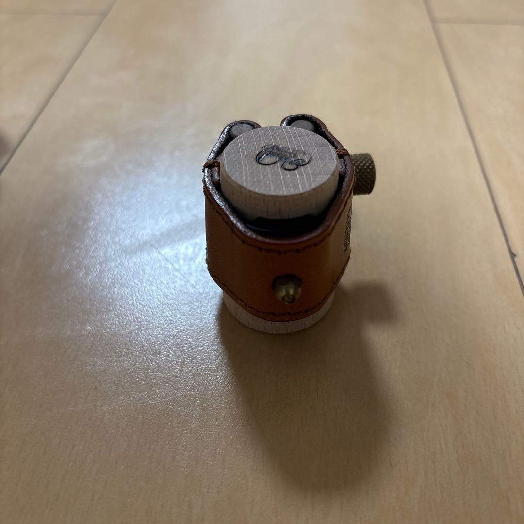 クラリネットリガチャー レザー 木材