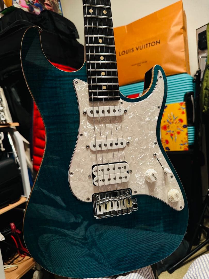 ギター Suhr Standard Pro 2017 BAHAMA BLUE