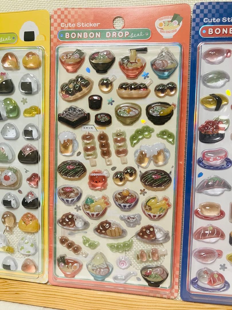 正規品　新品未開封　ボンボンドロップシール　和柄　6点セット