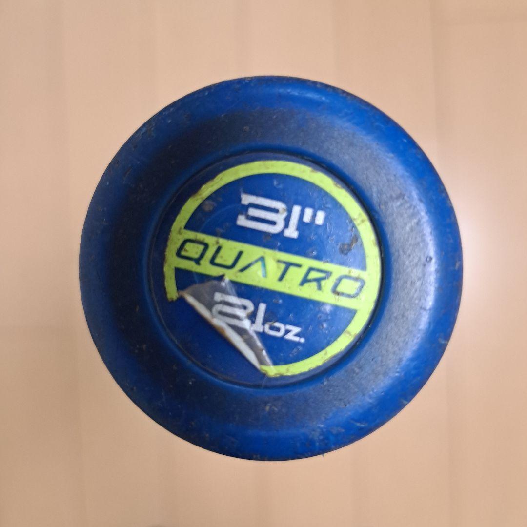 Rawlings Quatro バット USA規格 イエロー/ブルー