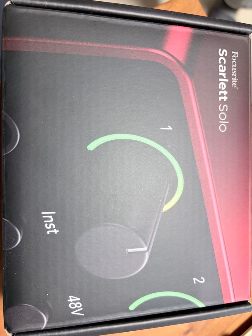 Focusrite Scarlett Solo オーディオインターフェイス