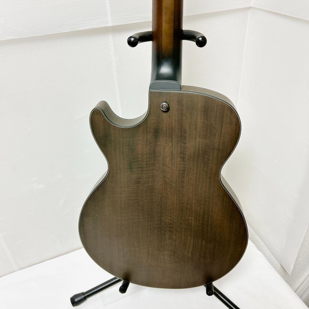 美品 Ibanez アイバニーズ セミアコ AGS83B アッシュグレー