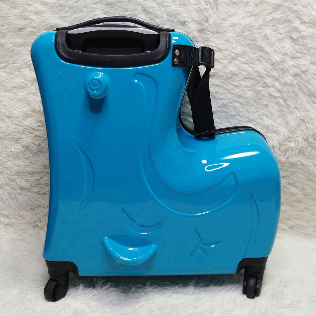 極美品✨NORICCO ノリッコ　子どもが乗れるキャリーケース　スーツケース　M
