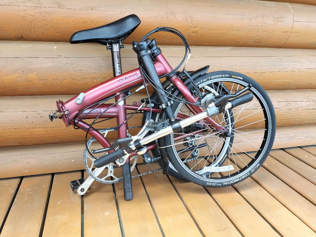 DAHON SUV6 折りたたみ自転車 マルーン