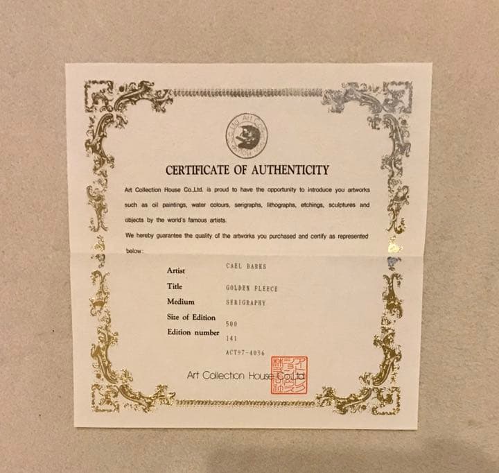 カールバークス　ゴールデンフリース　ドナルド　ディズニー　版画