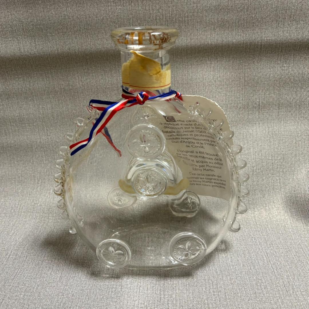 241111F　saint louis クリスタル　13世　クリアボトル　希少品