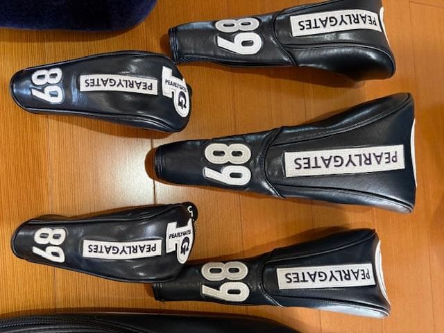 PEARLY GATES キャディバッグ 89　ヘッドカバー等 7点セット