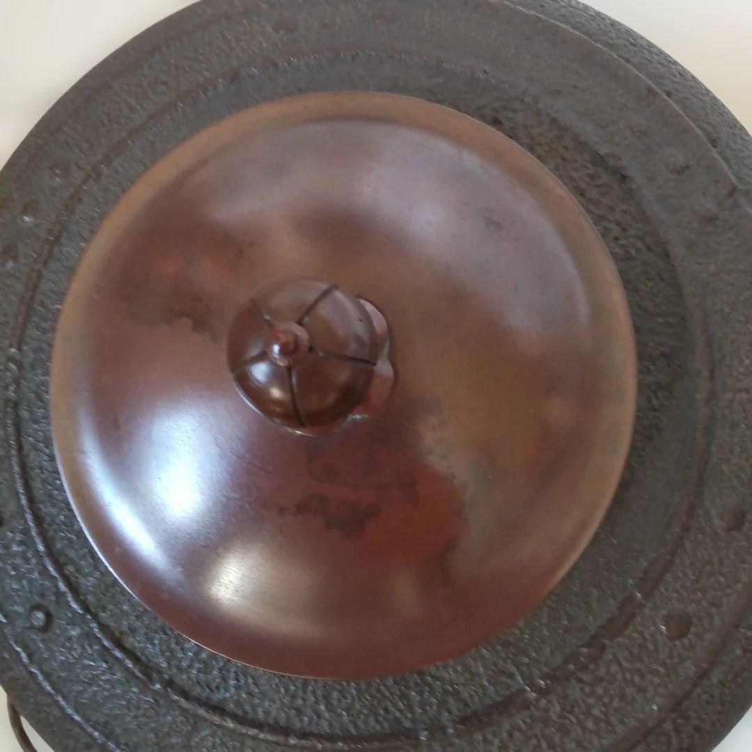 茶釜 釜師 人間国宝 高橋敬典 造 萬代屋釜 釜環付き 共箱 栞 茶道具 美品