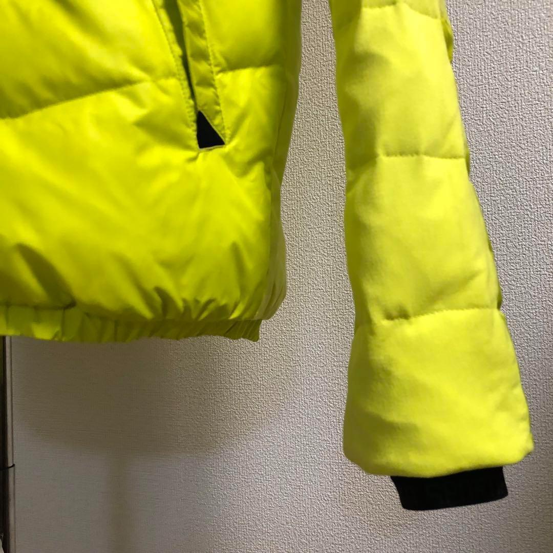 ルコックゴルフ◆ジップアップ ダウン ジャケット イエロー Mサイズ