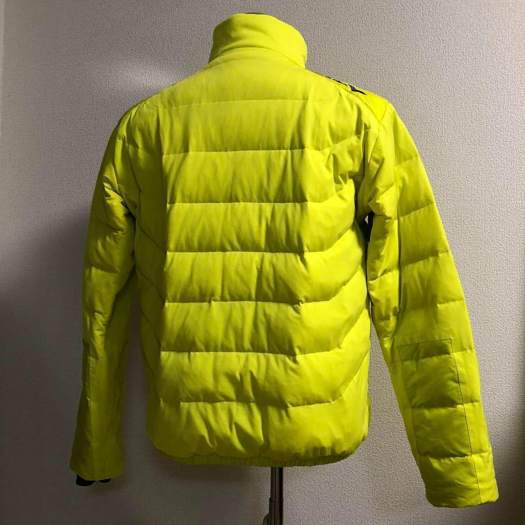 ルコックゴルフ◆ジップアップ ダウン ジャケット イエロー Mサイズ