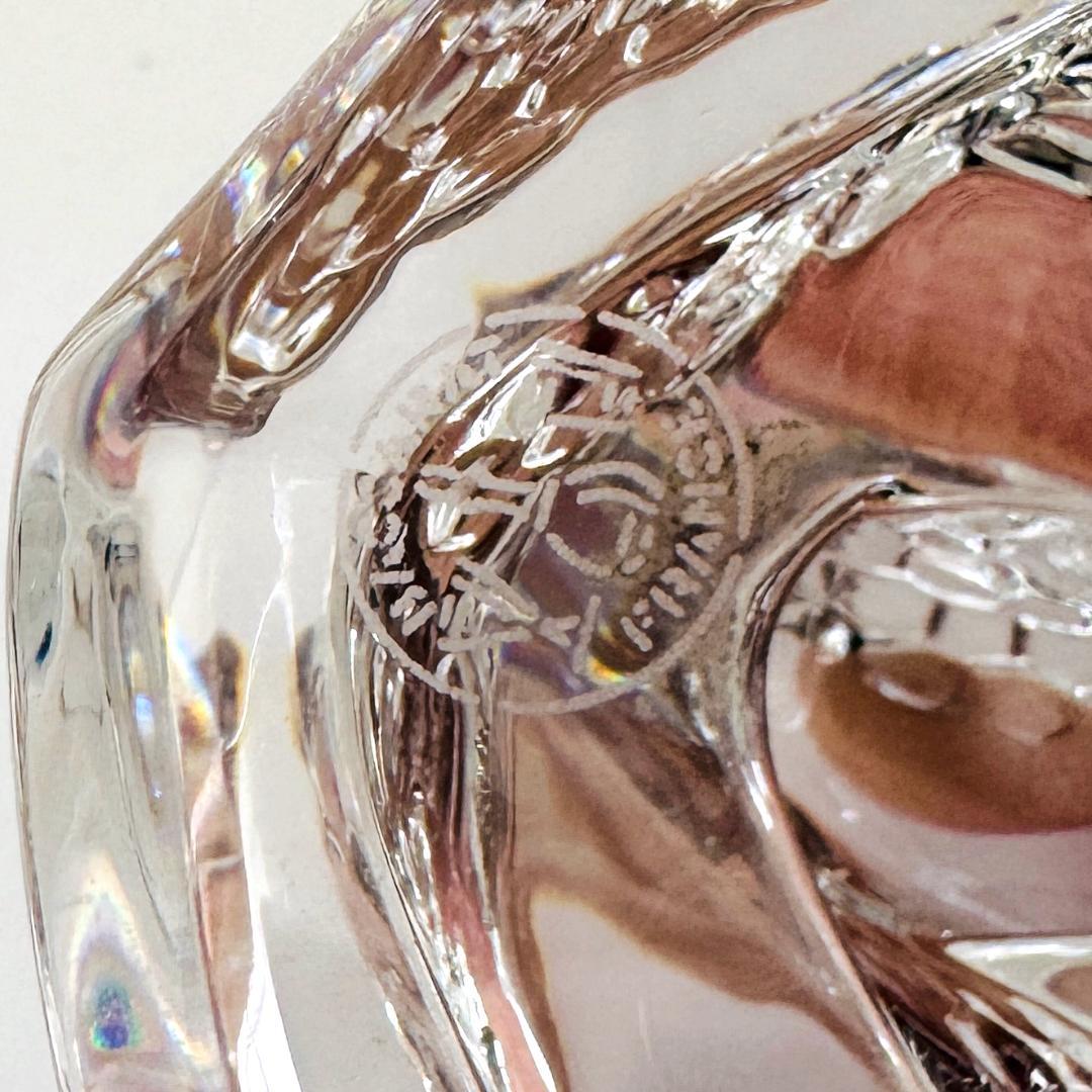 【バカラ】動物 ヘビ 蛇 置物 インテリア★美品★幸運