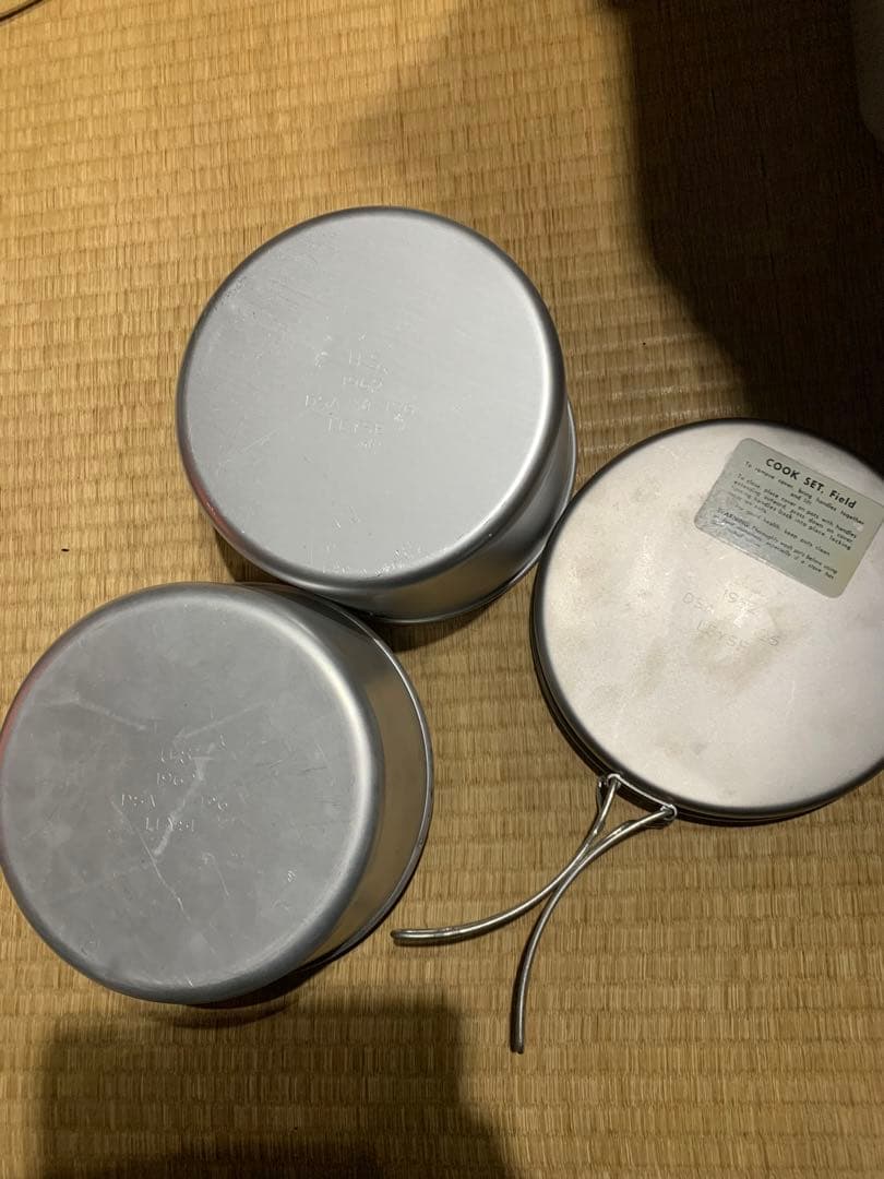 US 米軍　60's 山岳部隊 クックセット　未使用　デッドストック