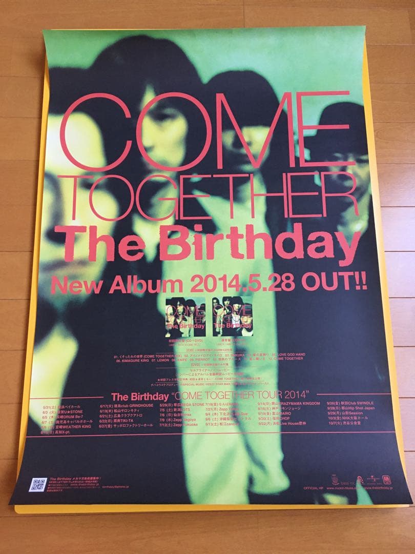 The Birthday COME TOGETHER 告知ポスターB2サイズ