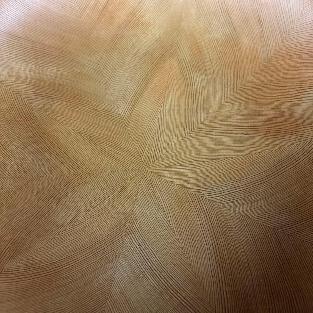 人間国宝　中川清司　槙柾合わせ　梅鉢　共箱