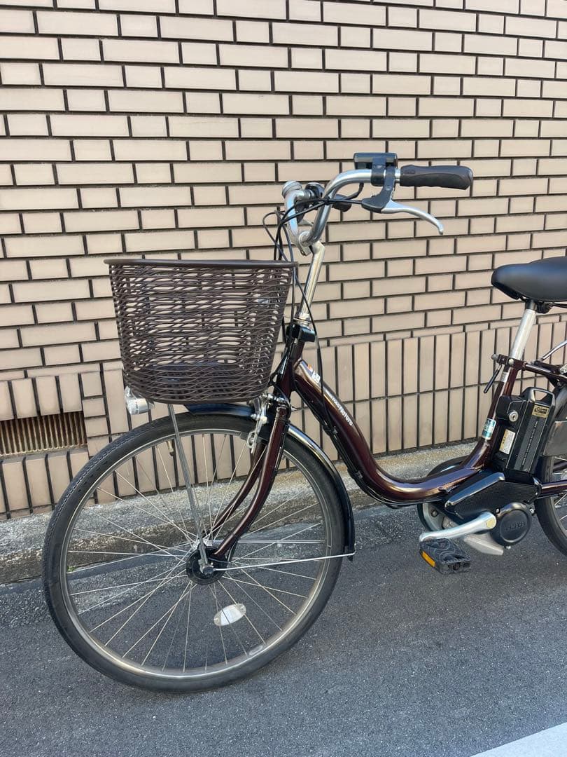 8.7ahヤマハ中古電動アシスト自転車24インチ