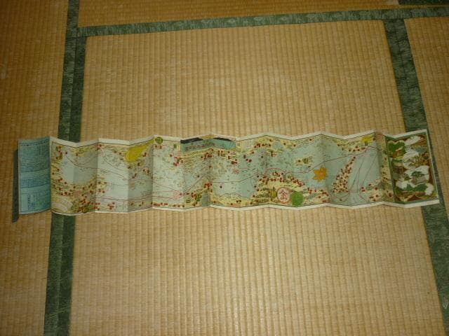 大正9年頃◆大阪商船株式会社監修 世界の公園『瀬戸内海地図』和楽路屋発行 航路図