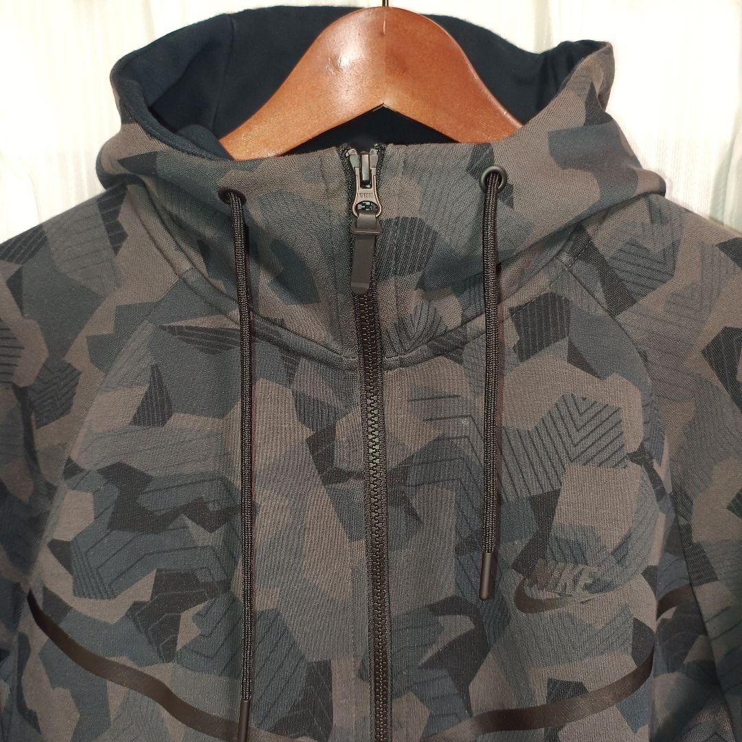Nike ナイキ テックフリース ダークカモフラ ジャージ上下セット 上XL M