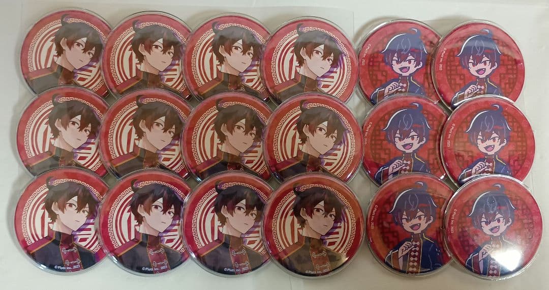 混血のカレコレ カゲチヨ DMMスクラッチ 缶バッジ