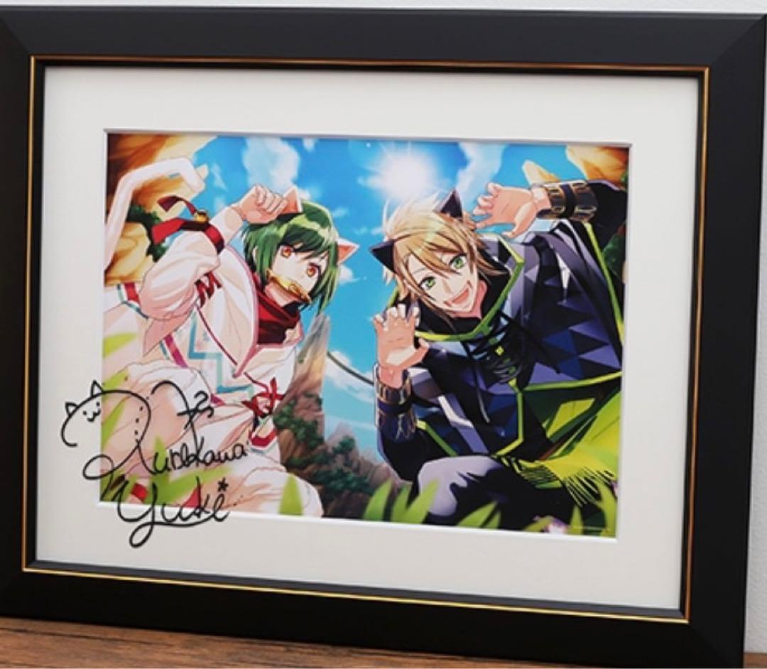 A3!展　東京会場　複製サイン入りキャラファイングラフ　複製原画