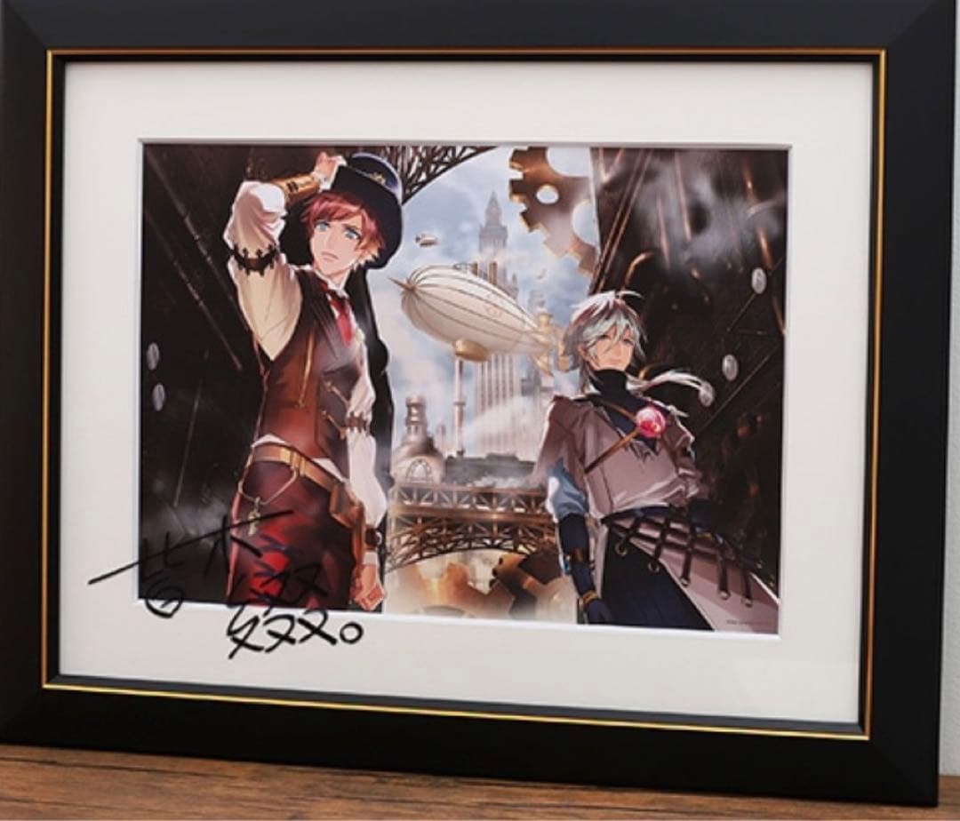 A3!展　東京会場　複製サイン入りキャラファイングラフ　複製原画