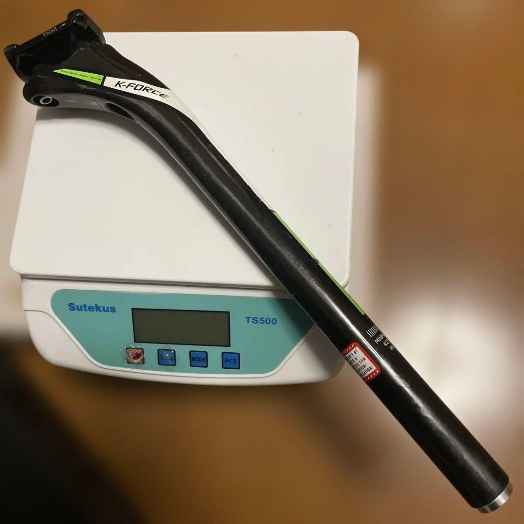 φ25.4 K-FORCE モノコックカーボン シートポスト 25mm SB