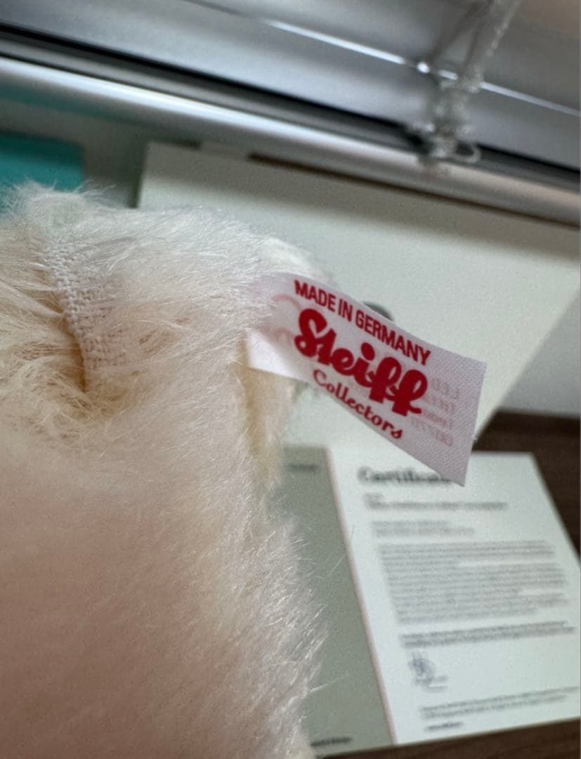 希少 極美品 ティファニーシュタイフ テディベア Tiffany ベア　2018