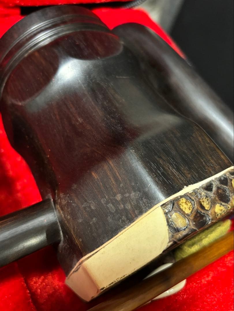 【希少品】高級 二胡 宋廣寧製 付属品 ケース付き現状渡し