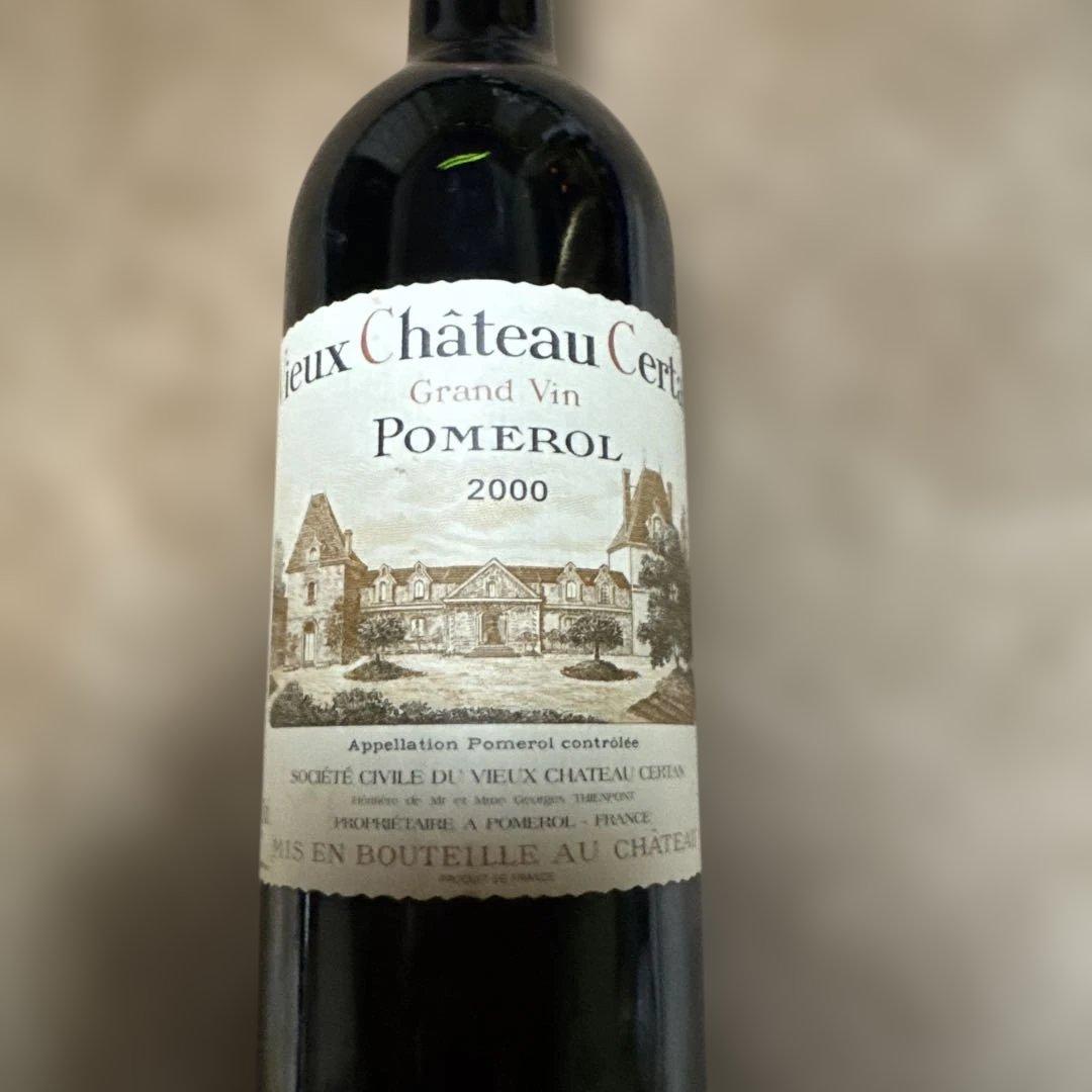Vieux Château Certan 2000 ポムロール 赤ワイン