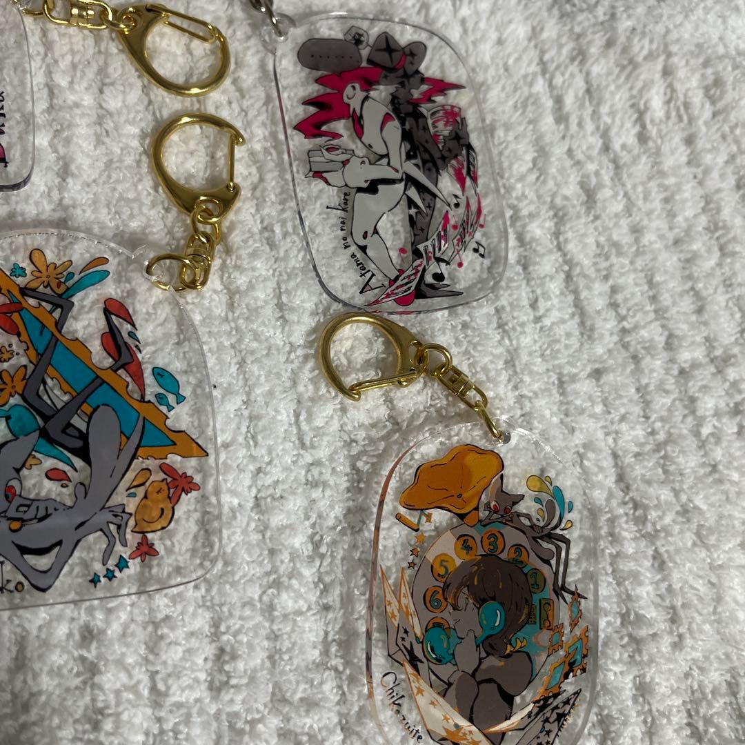 2020年 ふふふ展 アクリルキーホルダー コンプリートセット