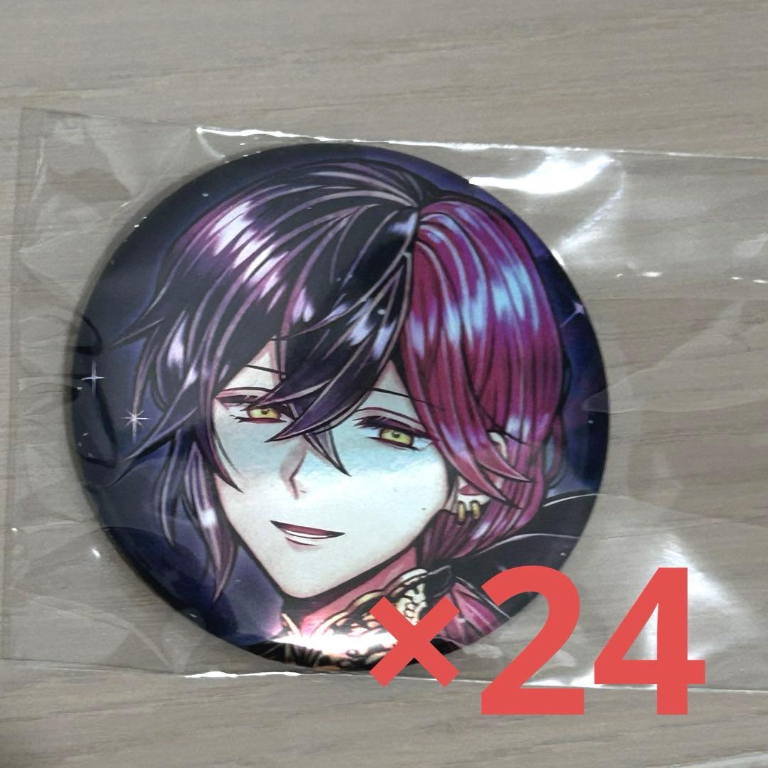 匿名配送 あくねこ 2024 バースデー グッズ ルカス 缶バッジ