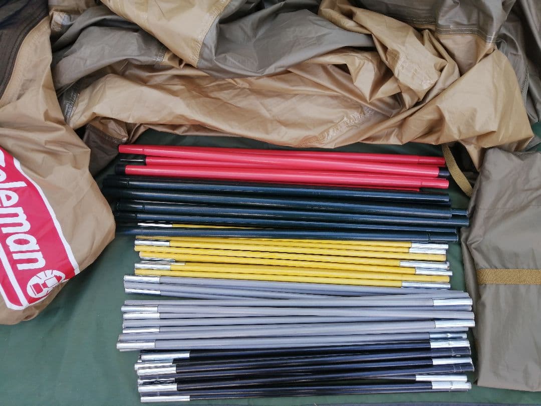 ★ミク★コールマン ラウンドスクリーン2ルームテント