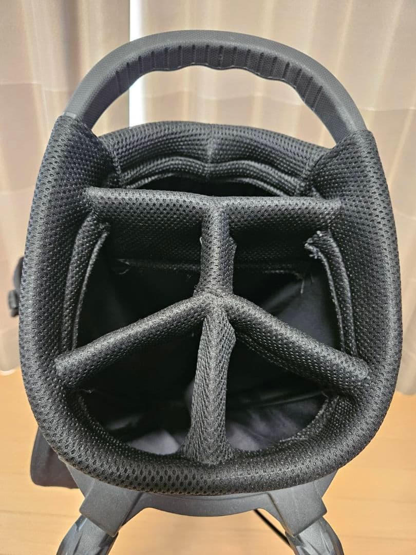 美品 ブリーフィングキャディバッグ CR4 #02 ブラック Bシリーズセット