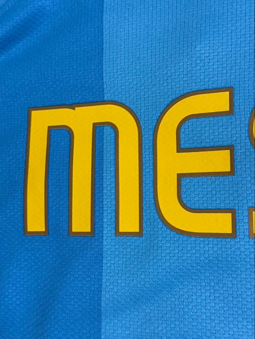 『正規品』バルセロナ 07/08 アウェイ メッシ ユニフォーム ウェア