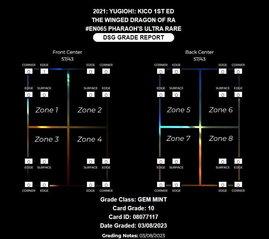 PSA10 三幻神　ファラオズシークレット　オシリス　オベリスク　ラー無し
