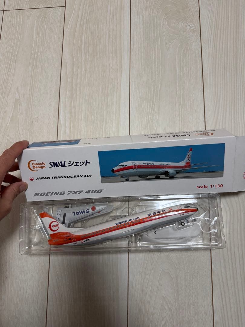 SWAL Boeing 737-400 スケール1/130 南西航空 JTA