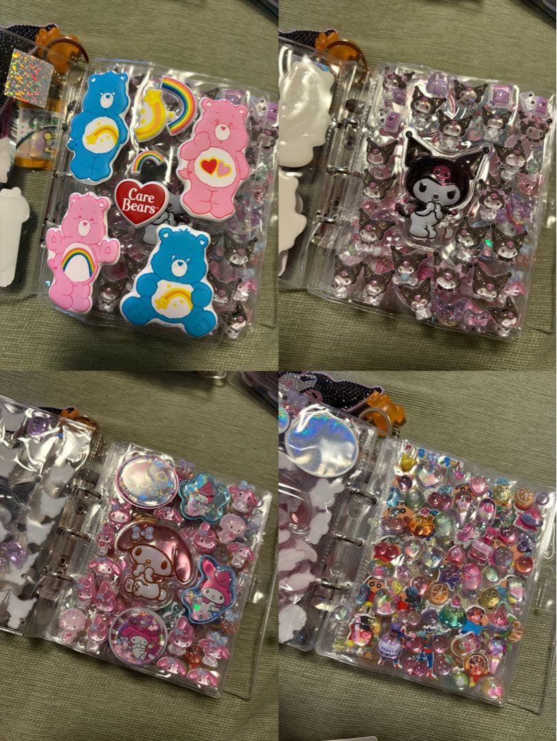 シール帳完成品　3冊セット　ボンボンシール　平成　サンリオ　ディズニー　正規品