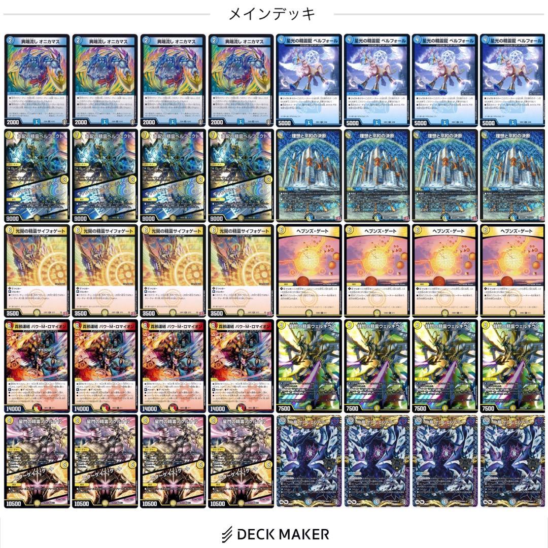 【CS優勝構築】青白天門 水光天門 デュエマ デッキ