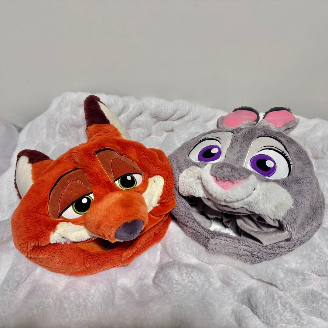 ニック・ワイルドとジュディ・ホップスの帽子