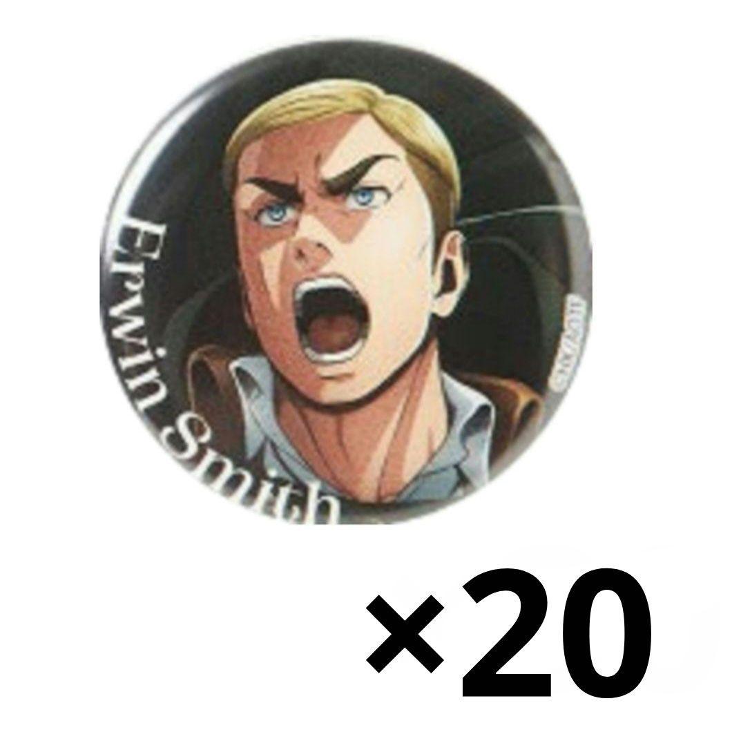 進撃の巨人 WIT STUDIO 描き下ろし 缶バッジ エルヴィン