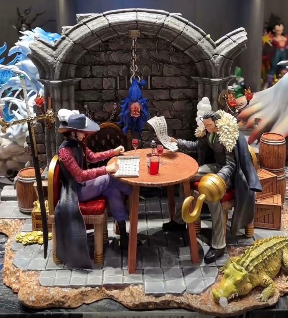 ワンピース ミホーク クロコダイル フィギュア ガレージキット