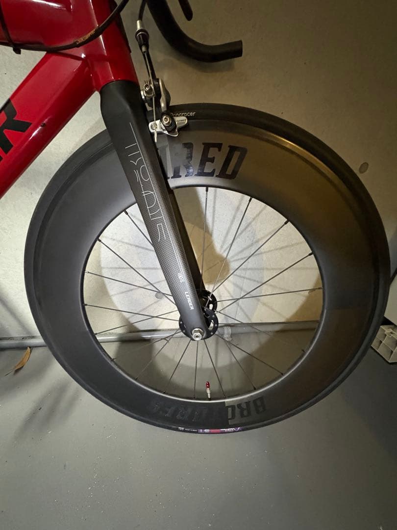 LEADER ピストバイク レッド