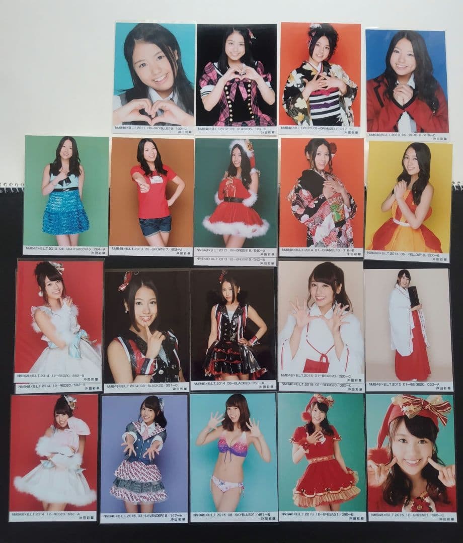 NMB48 沖田彩華 生写真 グッズセット