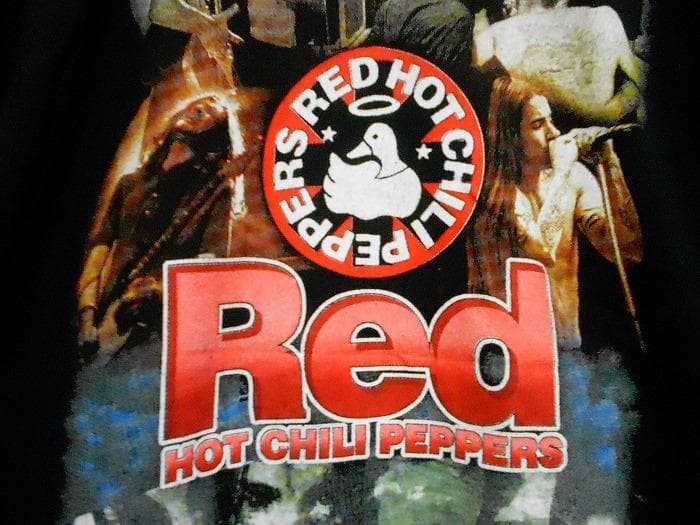 レッドホッドチリペッパーズ × フーファイターズ デッドストック Tシャツ