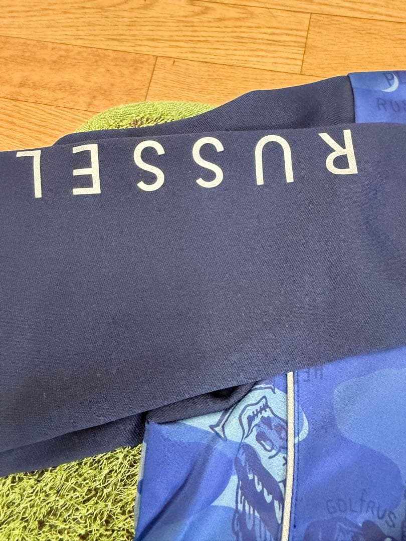 新品正規品【RUSSELUNO/4】スカジャン風ジャケット裏起毛フリースルチャ