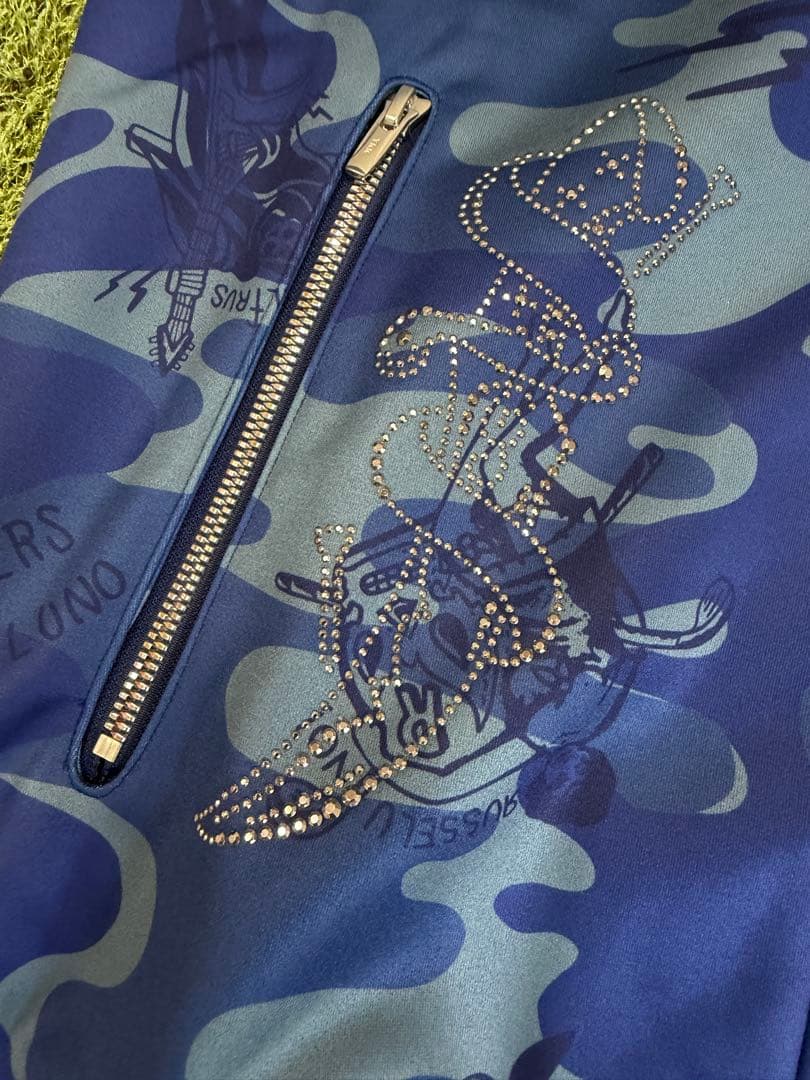 新品正規品【RUSSELUNO/4】スカジャン風ジャケット裏起毛フリースルチャ