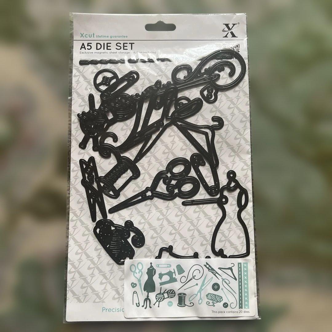 未使用⭐︎do crafts カッティングダイ5点　気球　ロンドン　タグ　ボディ