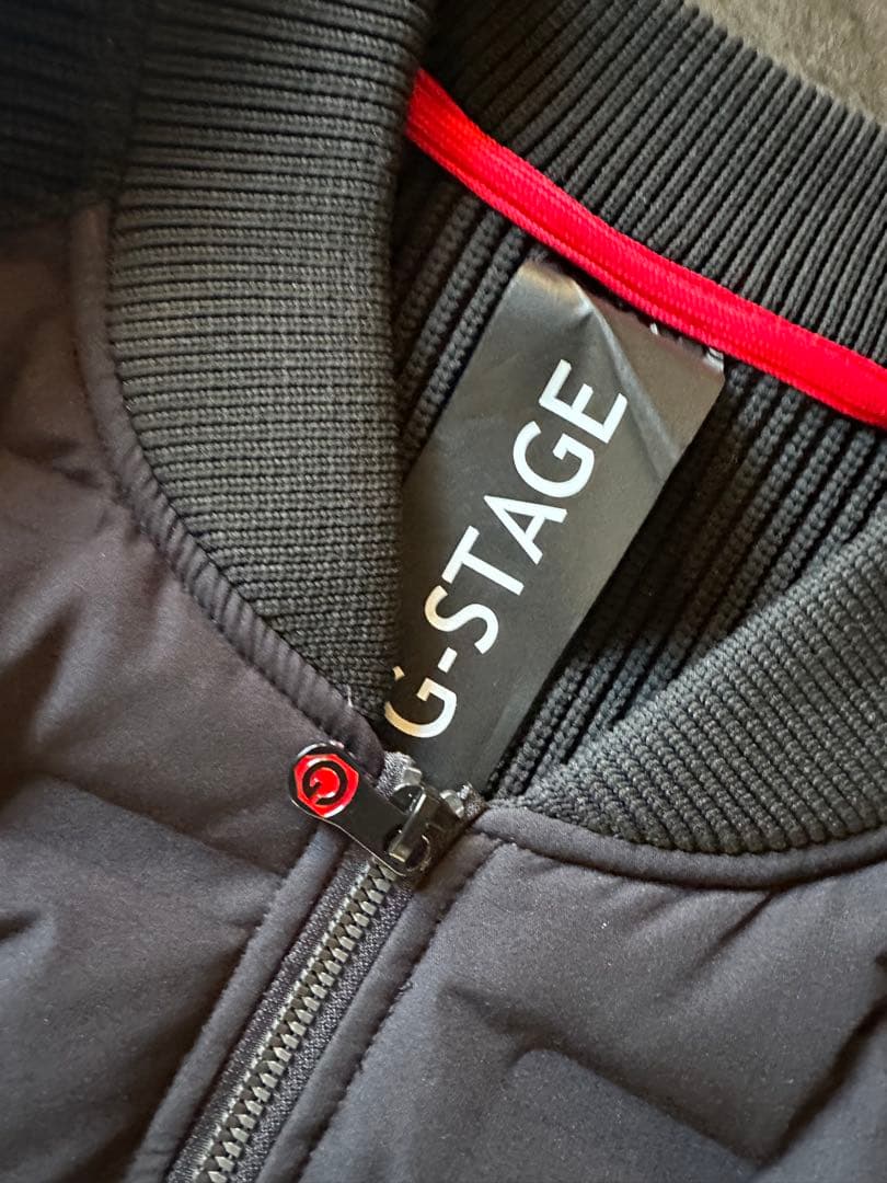 ブラック キルティング ジャケット パンツ セット